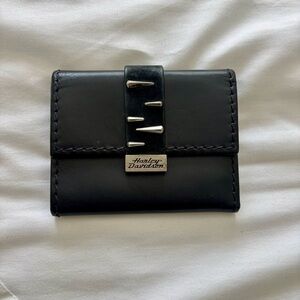 Harley-Davidson Black Leather Wallet